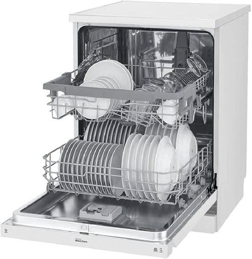 أفضل غسالة صحون ال جي LG DFB512FW QuadWash Dishwasher - بلوكوين