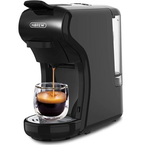 أفضل ماكينة قهوة كبسولات هيبرو HiBREW 4 in 1 Espresso - بلوكوين