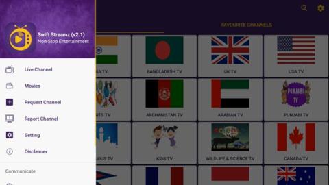 برنامج Swift Streamz IPTV لمشاهدة القنوات التلفزيونة العربية - بلوكوين