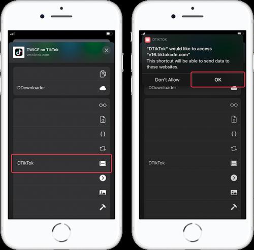 تحميل اختصار دي تيك توك DTiktok للأيفون iOS 16 - بلوكوين