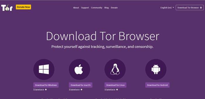 متصفح VPN تور Tor Brawser برنامج تصفح لإخفاء الاي بي - بلوكوين